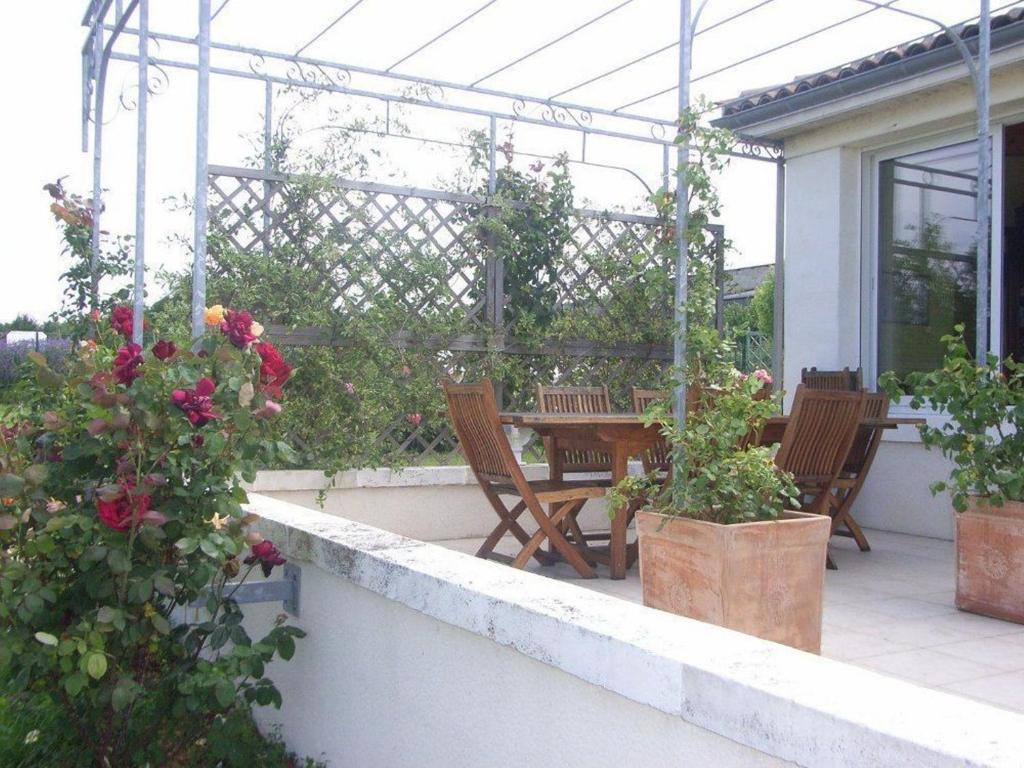 Chambres D'Hotes L'En Haut Des Vignes Mérignac Exteriér fotografie